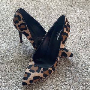 Michael Kors Collection Calf Hair Leopard Pumps